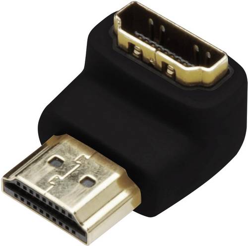 Digitus AK-330502-000-S HDMI Adapter [1x HDMI-Stecker - 1x HDMI-Buchse] Schwarz von Digitus