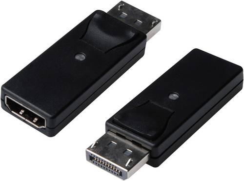 Digitus AK-340602-000-S DisplayPort / HDMI Adapter [1x DisplayPort Stecker - 1x HDMI-Buchse] Schwarz von Digitus