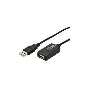 Digitus ASSMANN - USB-Verl�ngerungskabel - USB Typ A, 4-polig (M) - USB Typ A, 4-polig (W) - 5 m (USB / Hi-Speed USB) - aktives Kabel (Signalregenerierung) (DA-70130-4) von Digitus