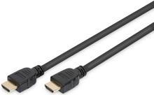 Digitus ASSMANN - Ultra High Speed HDMI mit Ethernetkabel - HDMI (M) bis HDMI (M) - 5 m - Dreifachisolierung - Schwarz - 8K Unterst�tzung, Dolby DTS-HD Master Audio-Unterst�tzung, Dolby TrueHD-Unterst�tzung (AK-330124-050-S) von Digitus