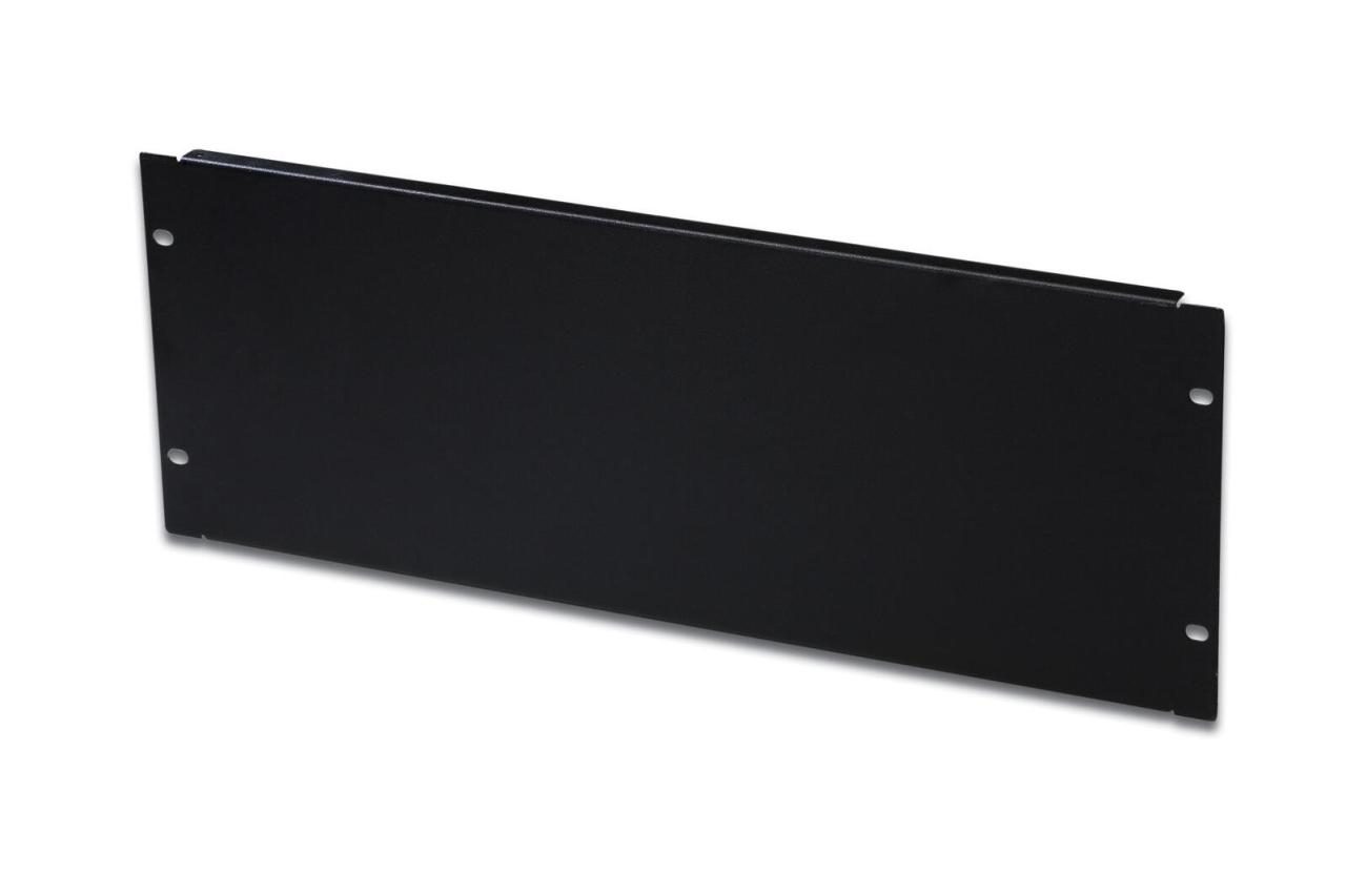 Digitus Blindabdeckplatte 19"-Schränke 4HE RAL9005 schwarz (DN-19 BPN-04-SW) von Digitus