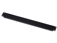 Digitus Blindabdeckung für 483 mm (19)-Schränke, Schwarz, 1U, Türkei, 48,3 cm (19), 483 mm, 12 mm von Digitus
