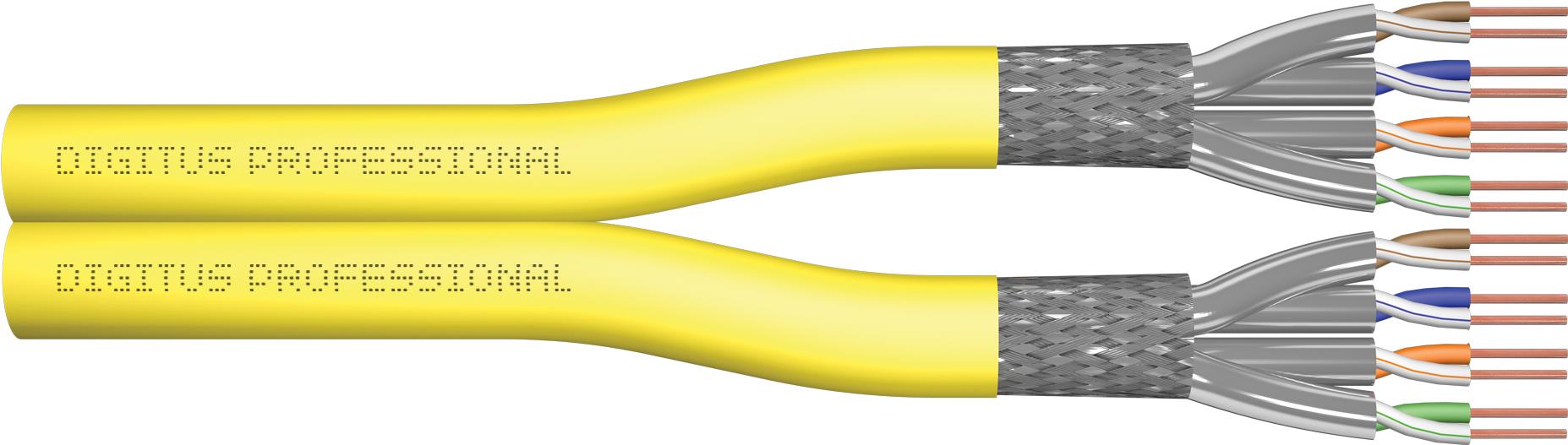 Digitus Cat.7A S/FTP Verlegekabel - 500 Meter - Duplex - B2ca (DK-1745-A-VH-D-5) von Digitus
