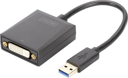 Digitus DA-70842 DVI / USB 3.2 Gen 1 (USB 3.0) Adapter [1x USB 3.2 Gen 1 Stecker A (USB 3.0) - 1x DV von Digitus