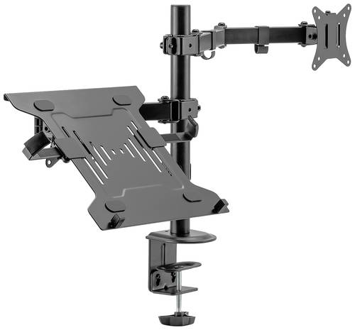 Digitus DA-90436 1fach Monitorhalterung 5,1cm (2 ) - 304,8cm (120 ) Schwarz Ausziehbar, Drehbar, von Digitus