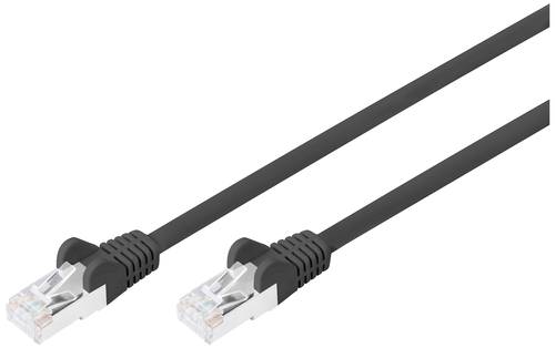 Digitus DB-160144-050-S RJ45 Netzwerkkabel, Patchkabel CAT 6 S/FTP 5.00m Schwarz 1St. von Digitus