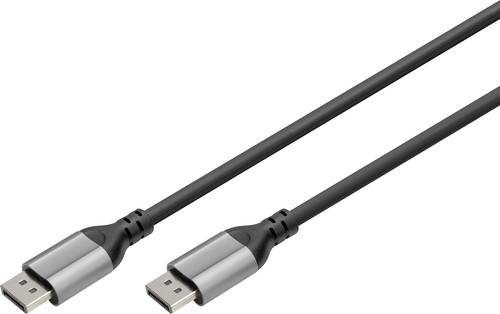 Digitus DB-340105-010-S DisplayPort Adapter [1x DisplayPort Stecker - 1x DisplayPort Stecker] Schwar von Digitus
