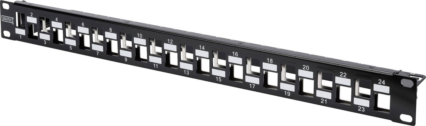 Digitus DIGITUS 24-PORT MODULAR PATCH PANEL Netzwerk-Switch Digitus DIGITUS 24-PORT MODULAR PATCH PANEL Netzwerk-Switch von Digitus
