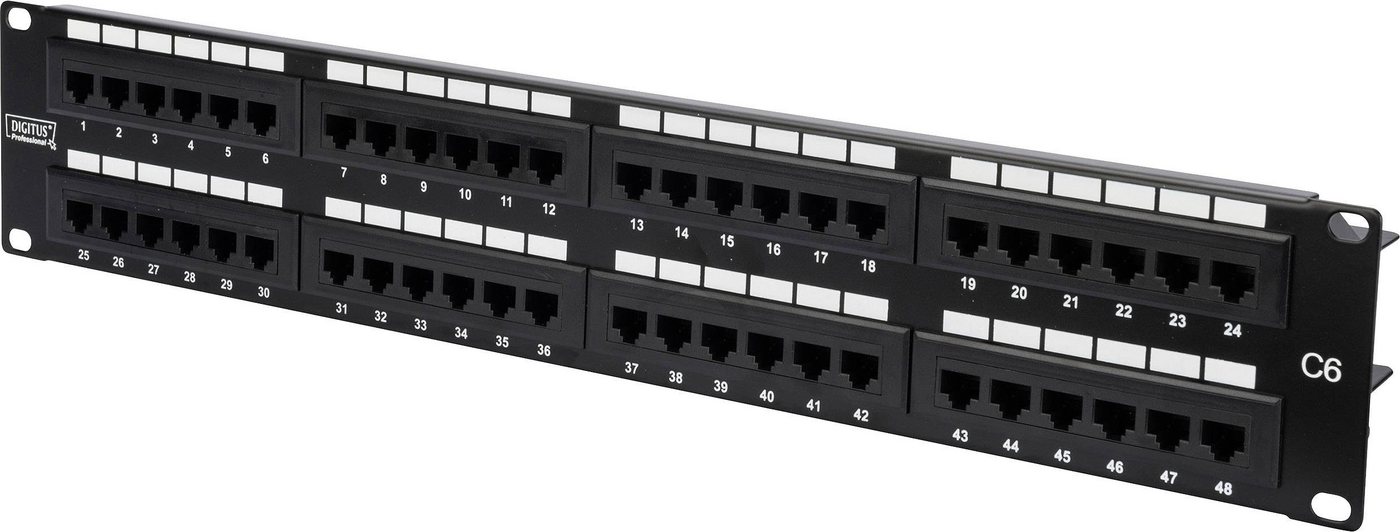 Digitus DIGITUS CAT 6, PATCH PANEL Netzwerk-Switch von Digitus