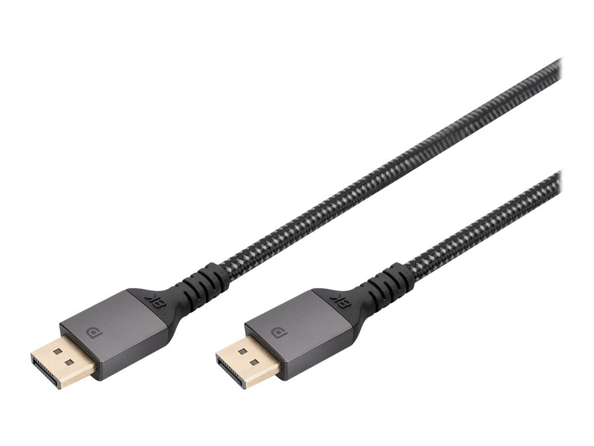 Digitus DIGITUS DisplayPort Anschlusskabel 3m Aluminium schwarz Video-Kabel Digitus DIGITUS DisplayPort Anschlusskabel 3m Aluminium schwarz Video-Kabel von Digitus