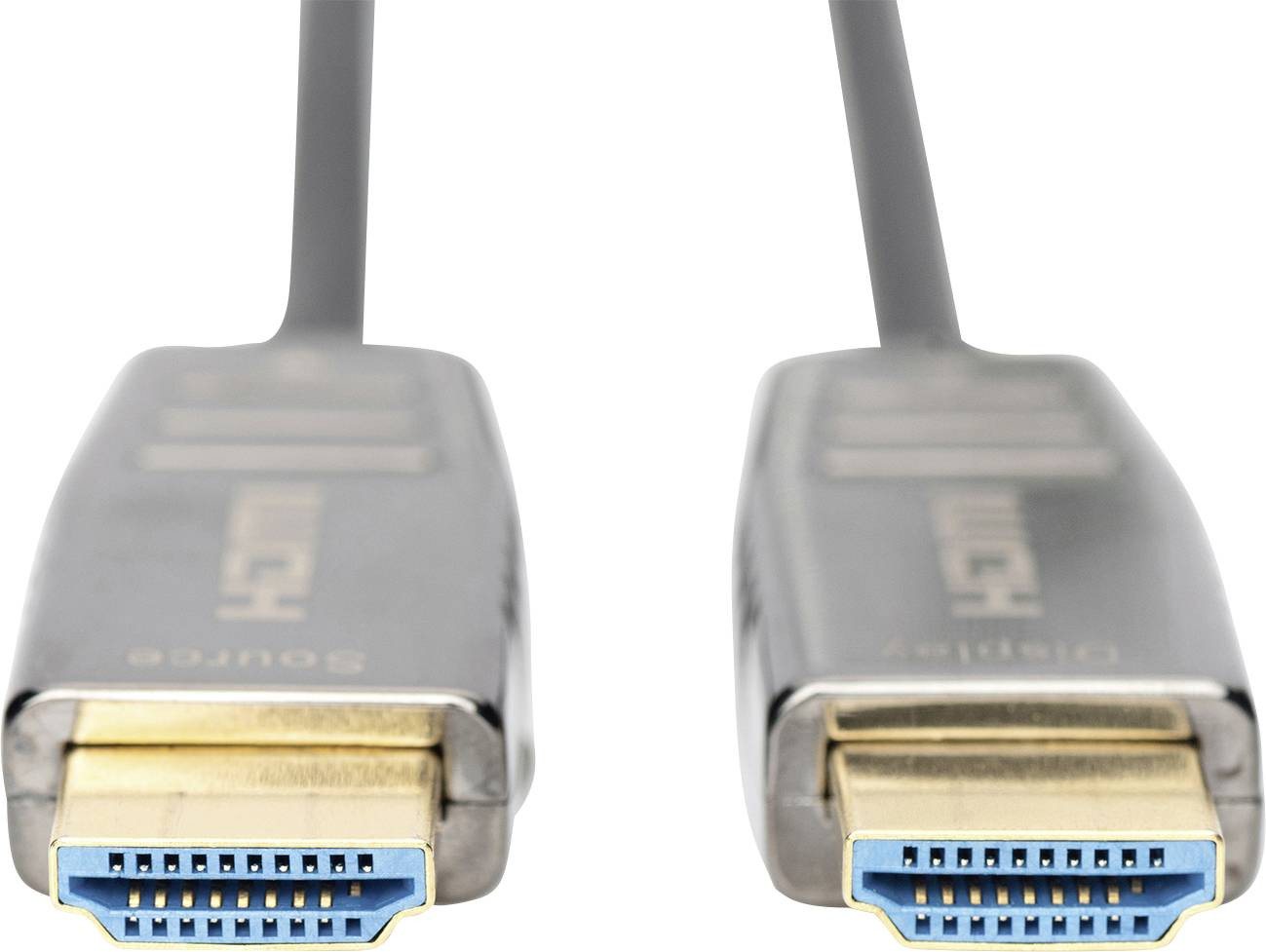 Digitus DIGITUS HDMI AOC Hybrid Glasfaser Anschlusskabel Typ A M/M 30m UHD ... HDMI-Kabel Digitus DIGITUS HDMI AOC Hybrid Glasfaser Anschlusskabel Typ A M/M 30m UHD ... HDMI-Kabel von Digitus