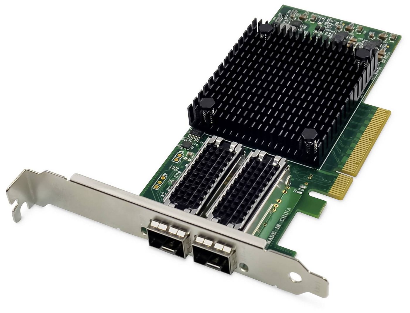 Digitus DIGITUS Netzwerkkarte SFP28 Dual-Port 25G PCIe Netzwerk-Adapter Digitus DIGITUS Netzwerkkarte SFP28 Dual-Port 25G PCIe Netzwerk-Adapter von Digitus