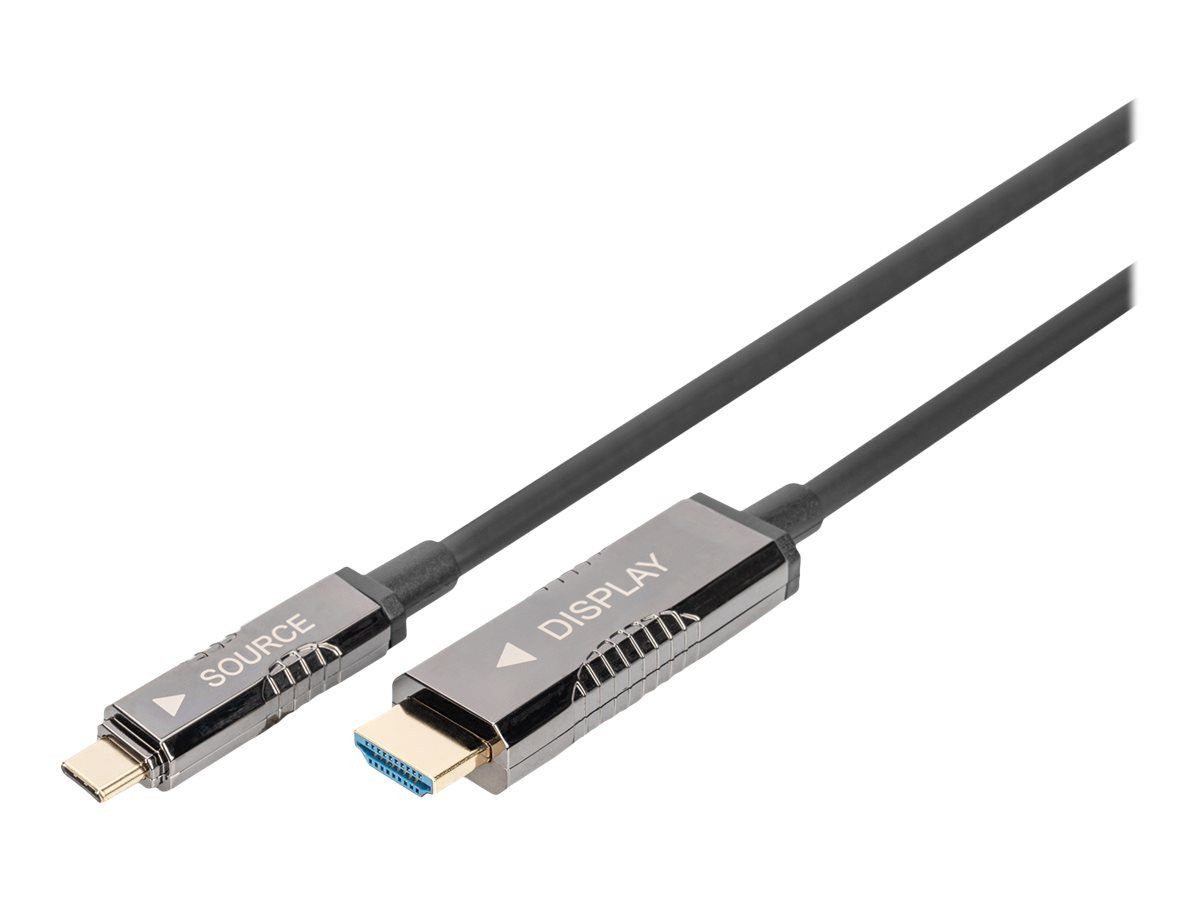 Digitus DIGITUS USB - Type C to HDMI AOC FO Adapter cable HDMI Version 2.0 ... Computer-Kabel Digitus DIGITUS USB - Type C to HDMI AOC FO Adapter cable HDMI Version 2.0 ... Computer-Kabel von Digitus