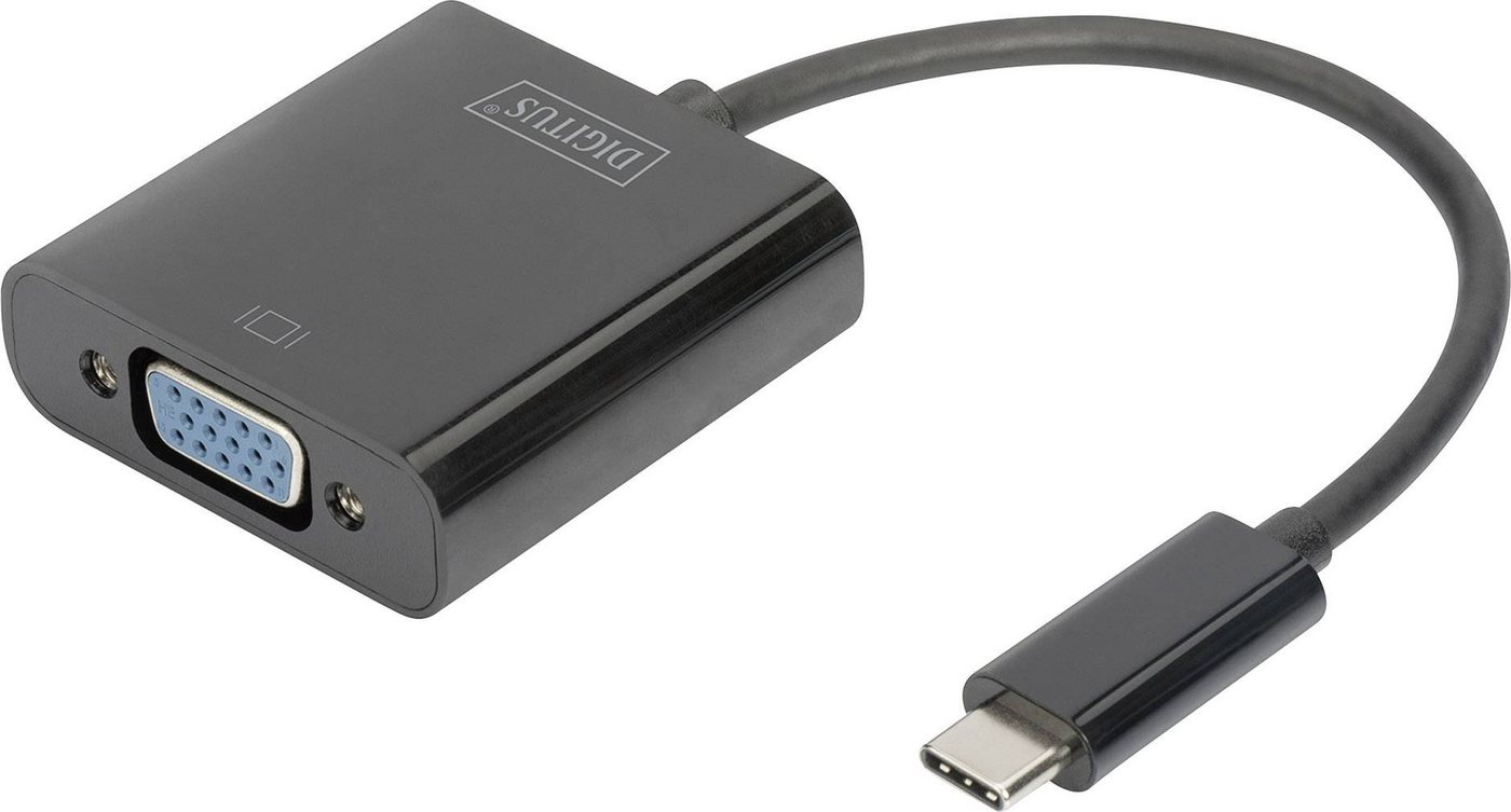 Digitus DIGITUS USB Type-C zu VGA Adapter Full HD 1080p Kabellänge: 195 cm ... Computer-Kabel von Digitus