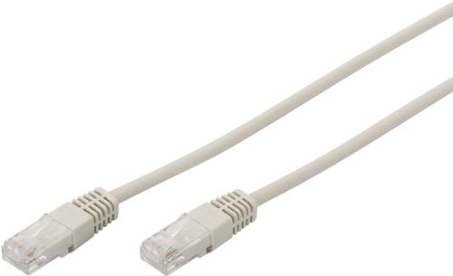 Digitus DK-1511-250 RJ45 Netzwerkkabel, Patchkabel CAT 5e U/UTP 25.00m Grau verdrillte Paare 1St. von Digitus