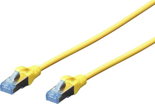 Digitus DK-1531-010/Y RJ45 Netzwerkkabel, Patchkabel CAT 5e SF/UTP 1.00m Gelb von Digitus