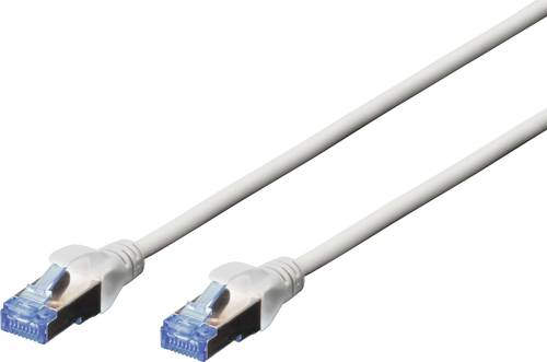 Digitus DK-1531-010 RJ45 Netzwerkkabel, Patchkabel CAT 5e SF/UTP 1.00m Grau von Digitus