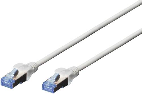 Digitus DK-1531-070 RJ45 Netzwerkkabel, Patchkabel CAT 5e SF/UTP 7.00m Grau verdrillte Paare 1St. von Digitus