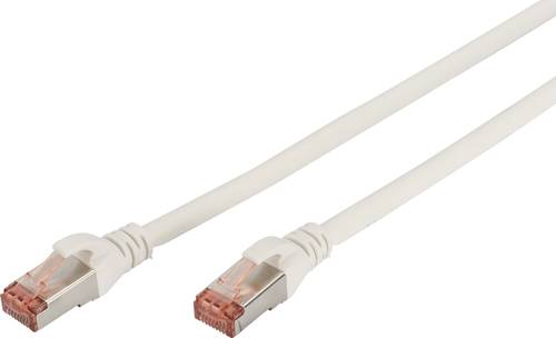 Digitus DK-1644-030/WH RJ45 Netzwerkkabel, Patchkabel CAT 6 S/FTP 3.00m Weiß Flammwidrig, Foliensch Digitus DK-1644-030/WH RJ45 Netzwerkkabel, Patchkabel CAT 6 S/FTP 3.00m Weiß Flammwidrig, Foliensch von Digitus