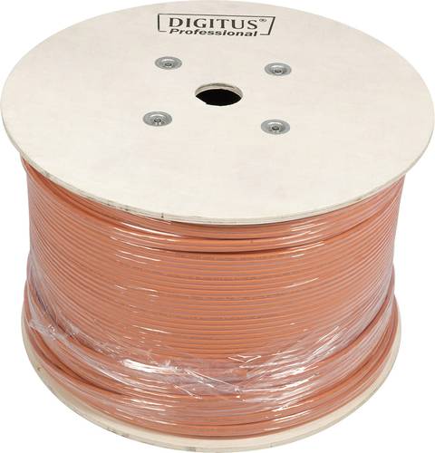 Digitus DK-1743-VH-10 Netzwerkkabel CAT 7 S/FTP 0.25mm² Orange 1000m von Digitus