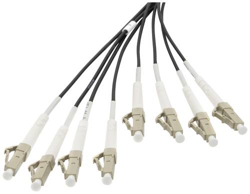 Digitus DK-24338UE50BK-BBB Glasfaser LWL Anschlusskabel [1x LC/UPC-Stecker - 1x LC/UPC-Stecker] 50/1 von Digitus