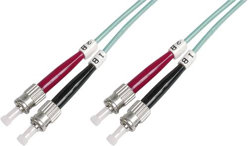 Digitus DK-2511-05/3 Glasfaser LWL Anschlusskabel [1x ST-Stecker - 1x ST-Stecker] 50/125 µ Multimod von Digitus
