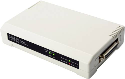 Digitus DN-13006-1 Netzwerk Printserver LAN (10/100MBit/s), USB, Parallel (IEEE 1284) von Digitus