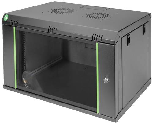 Digitus DN-19 07-U-EC-SW 19 Zoll Wandgehäuse (B x H x T) 600 x 416 x 450mm 7 HE Schwarz (RAL 9005) von Digitus