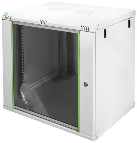 Digitus DN-19 12-U-EC 19 Zoll Wandgehäuse (B x H x T) 600 x 638 x 450mm 12 HE Lichtgrau (RAL 7035) von Digitus