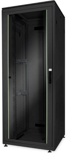 Digitus DN-19 47U-8/8-B-1 19 Zoll Netzwerkschrank (B x H x T) 800 x 2275 x 800mm 47 HE Schwarz, Schw von Digitus