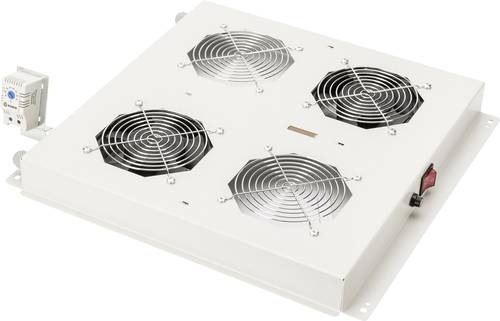 Digitus DN-19 FAN-2-N 19 Zoll 2 x Netzwerkschrank-Lüfter Lichtgrau (RAL 7035) von Digitus