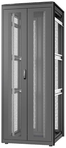 Digitus DN-31119-B 19 Zoll Netzwerkschrank (B x H x T) 800 x 2053 x 800mm 42 HE Schwarz, Schwarz (RA von Digitus