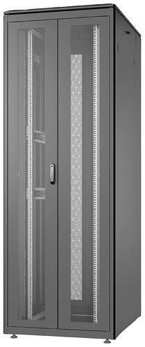Digitus DN-31138-B 19 Zoll Netzwerkschrank (B x H x T) 800 x 2244 x 1000mm 47 HE Schwarz, Schwarz (R von Digitus