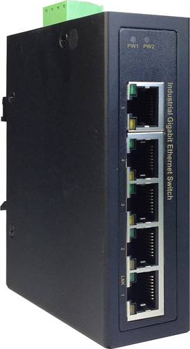 Digitus DN-651107 Industrial Ethernet Switch 5 Port 10 / 100 / 1000MBit/s von Digitus