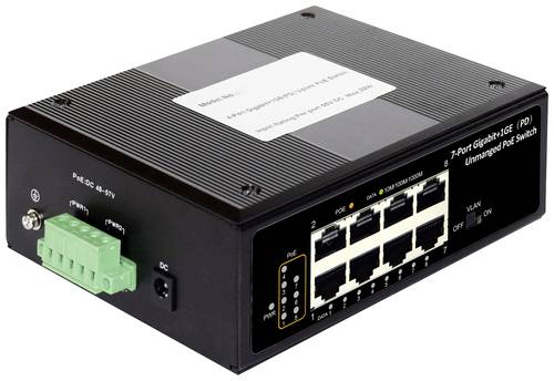 Digitus DN-651113 Industrial Ethernet Switch 10 / 100 / 1000MBit/s IEEE 802.3af (12.95 W), IEEE 802. von Digitus