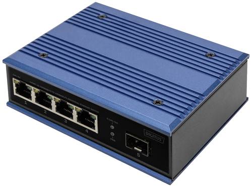Digitus DN-651130 Industrial Ethernet Switch 4+1 Port 10 / 100MBit/s von Digitus