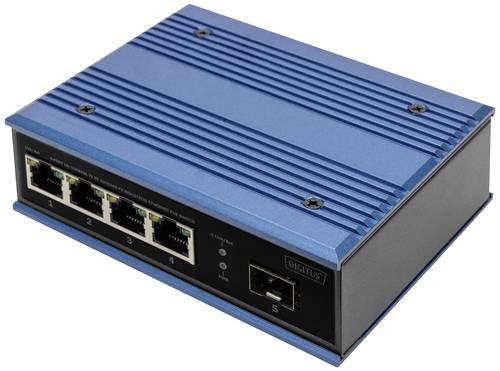 Digitus DN-651131 Industrial Ethernet Switch 4+1 Port 10 / 100MBit/s PoE-Funktion Digitus DN-651131 Industrial Ethernet Switch 4+1 Port 10 / 100MBit/s PoE-Funktion von Digitus