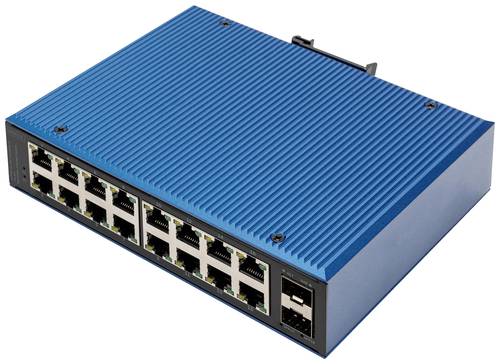 Digitus DN-651138 Industrial Ethernet Switch 16 + 2 Port 10 / 100 / 1000MBit/s von Digitus