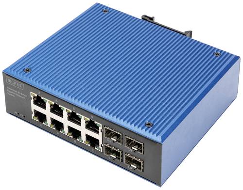 Digitus DN-651152 Industrial Ethernet Switch 8 + 4 Port 10 / 100 / 1000MBit/s von Digitus