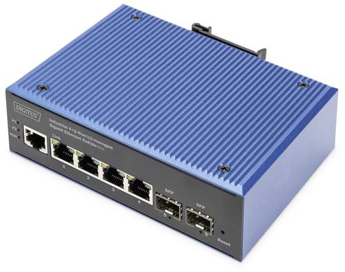 Digitus DN-651155 Industrial Ethernet Switch 4x2 Port 1 GBit/s von Digitus