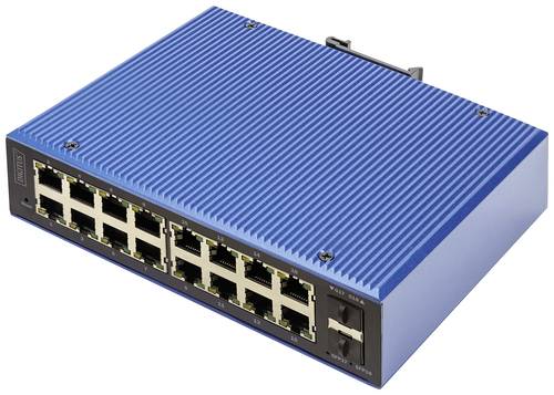 Digitus DN-651158 Industrial Ethernet Switch 16 + 2 Port 10 / 100 / 1000MBit/s von Digitus