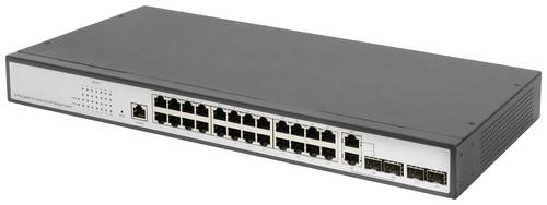 Digitus DN-80221-3 19 Zoll Netzwerk-Switch RJ45/SFP 24 + 4 Port von Digitus