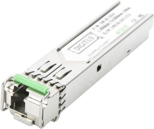 Digitus DN-81004-01 DN-81004-01 SFP (Mini-GBIC) Transceiver-Modul 1.25 GBit/s 20 km Modultyp LC von Digitus