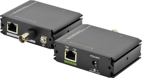 Digitus DN-82060 LAN (10/100MBit/s) Extender (Verlängerung) über Koax-Kabel, über Netzwerkkabel R von Digitus