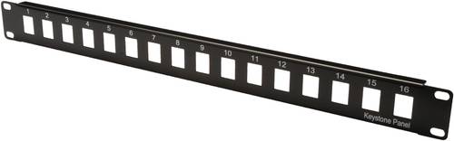 Digitus DN-91400 16 Port Netzwerk-Patchpanel 483mm (19 ) Unbestückt 1 HE von Digitus