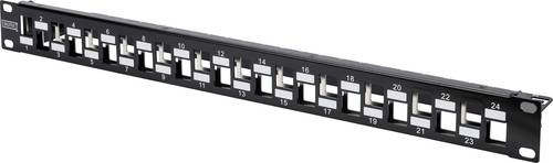 Digitus DN-91412 24 Port Netzwerk-Patchpanel 483mm (19 ) Unbestückt 1 HE von Digitus