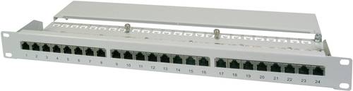 Digitus DN-91524S 24 Port Netzwerk-Patchpanel 483mm (19 ) CAT 5e 1 HE von Digitus