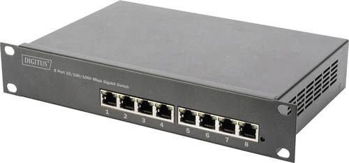 Digitus DN-95331 Netzwerk Switch RJ45 10 / 100 / 1000MBit/s IEEE 802.3af (12.95 W), IEEE 802.3at (25 von Digitus
