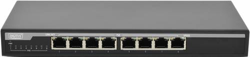 Digitus DN-95340 Netzwerk Switch 8 Port 1 GBit/s PoE-Funktion von Digitus