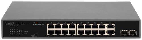 Digitus DN-95358 Ethernet Switch 16 + 2 Port 10 / 100 / 1000MBit/s PoE-Funktion von Digitus